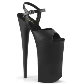 10 Inch Heel BEYOND-009 Black Pu