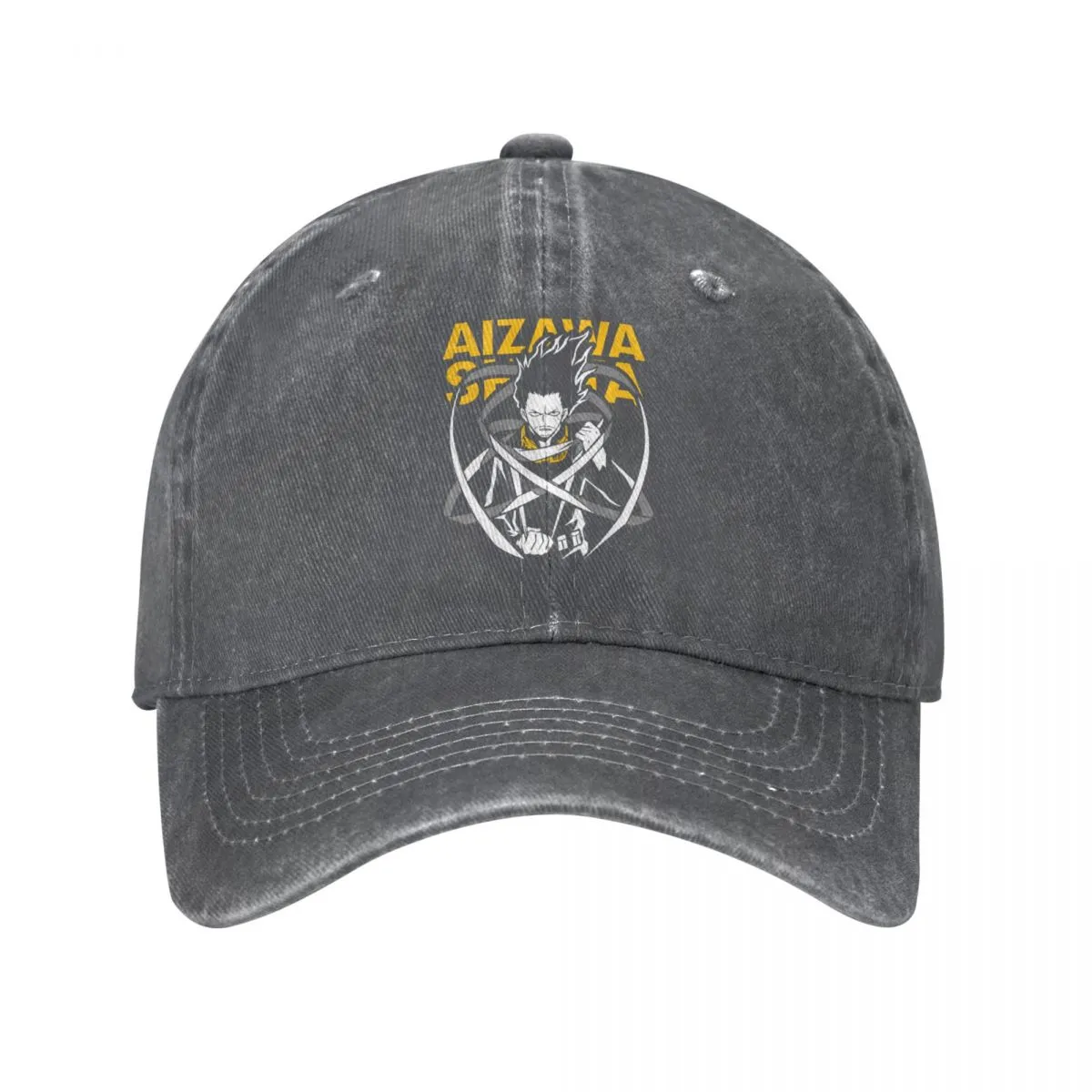 Aizawa Shota Baseball Cap Vintage My Hero Academia Distressed Cotton Sun Caps