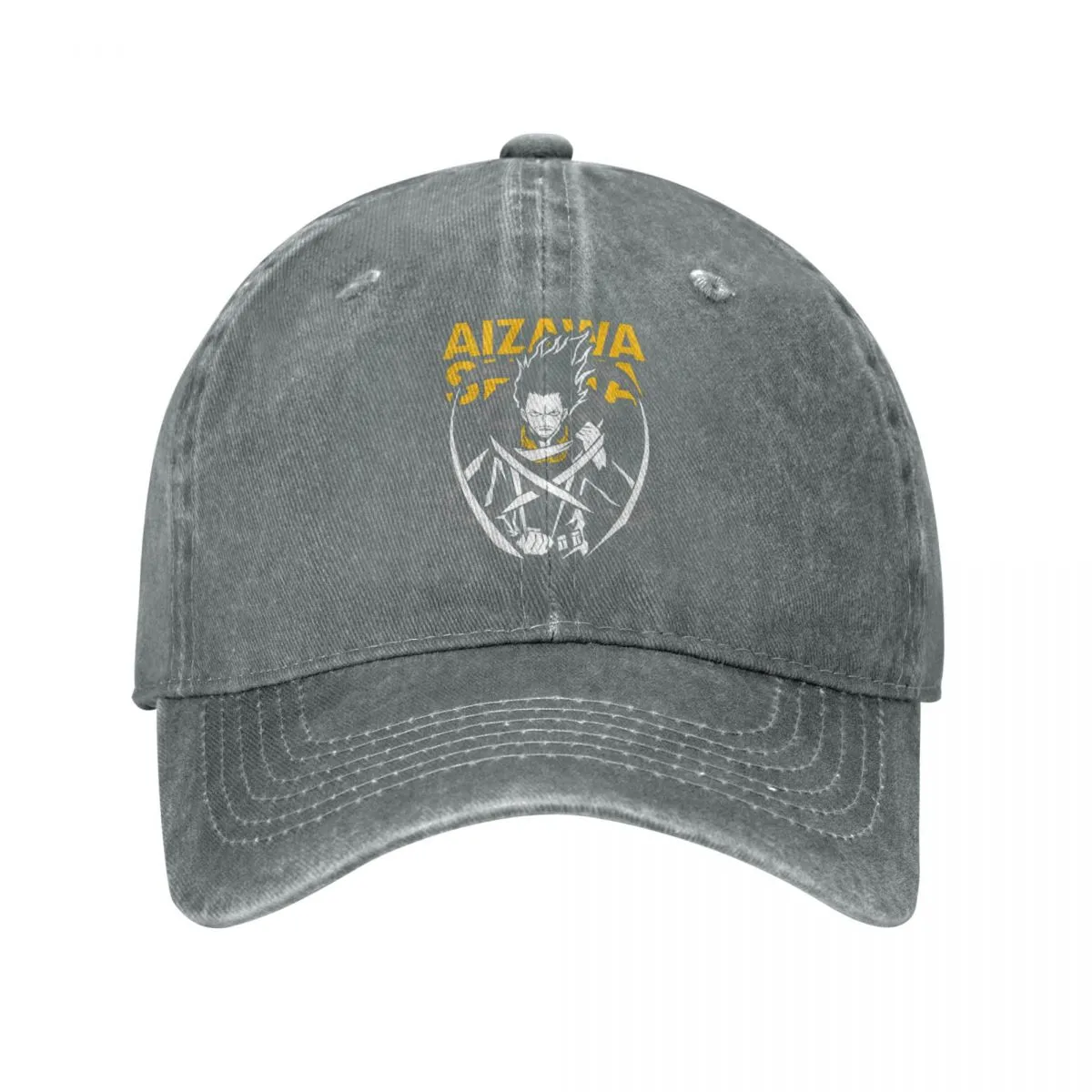 Aizawa Shota Baseball Cap Vintage My Hero Academia Distressed Cotton Sun Caps