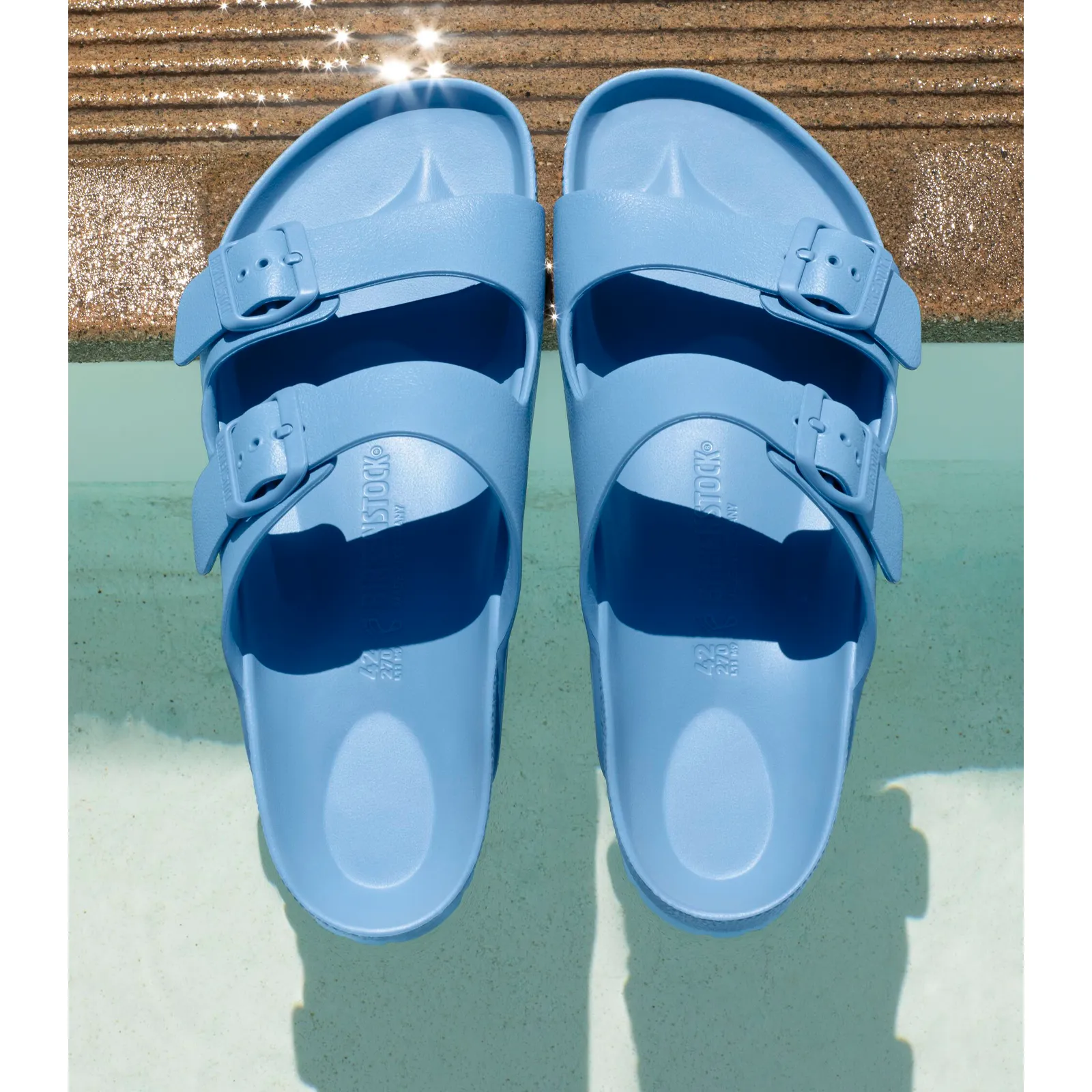 Birkenstock Arizona EVA Narrow Slide Sandal (Women) - Elemental Blue