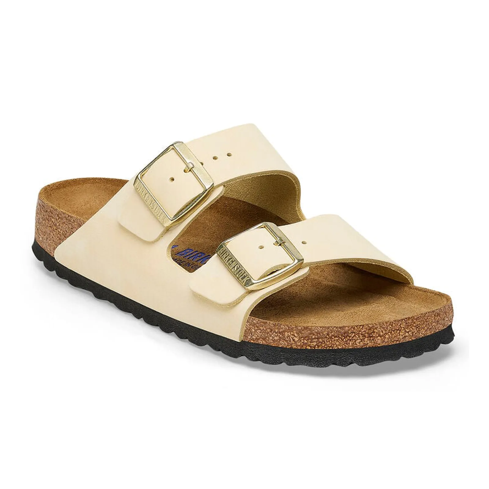 Birkenstock Arizona Soft Footbed (Women) - Ecru Nubuck