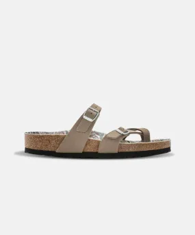 Birkenstock Mayari Synthetic Paisley Grey Taupe Vegan Sandals