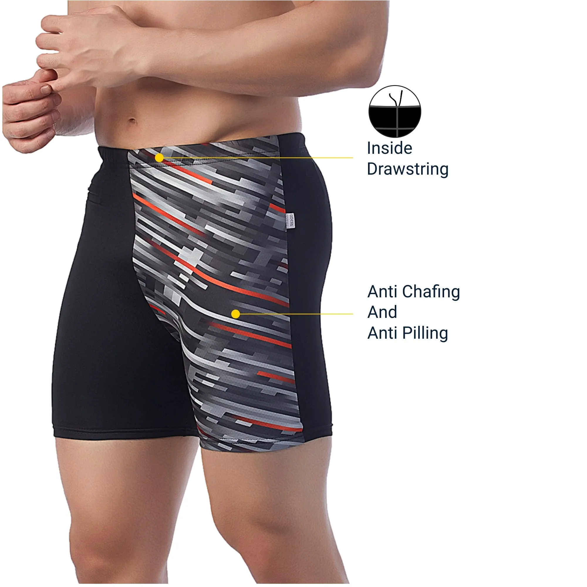 Break Free Men's JAMMER (Quick Dry and Anti Chafing)