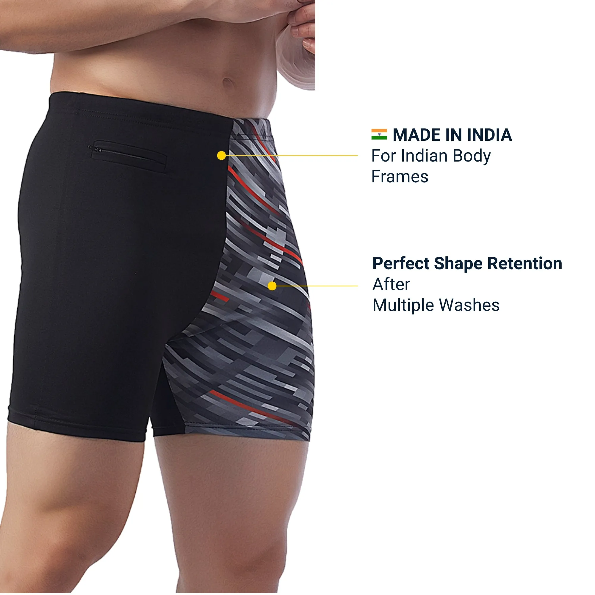 Break Free Men's JAMMER (Quick Dry and Anti Chafing)