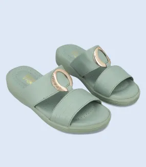 BW9514-MINT-Women Comfort Slipper