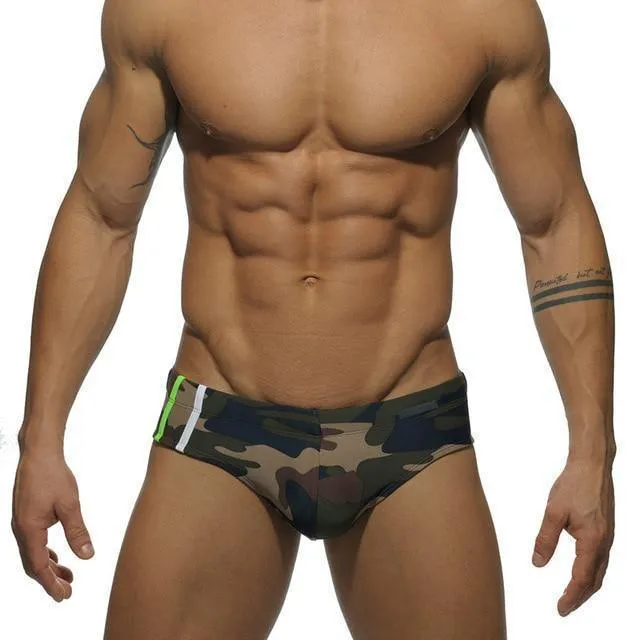 Camouflage Men Swim Briefs