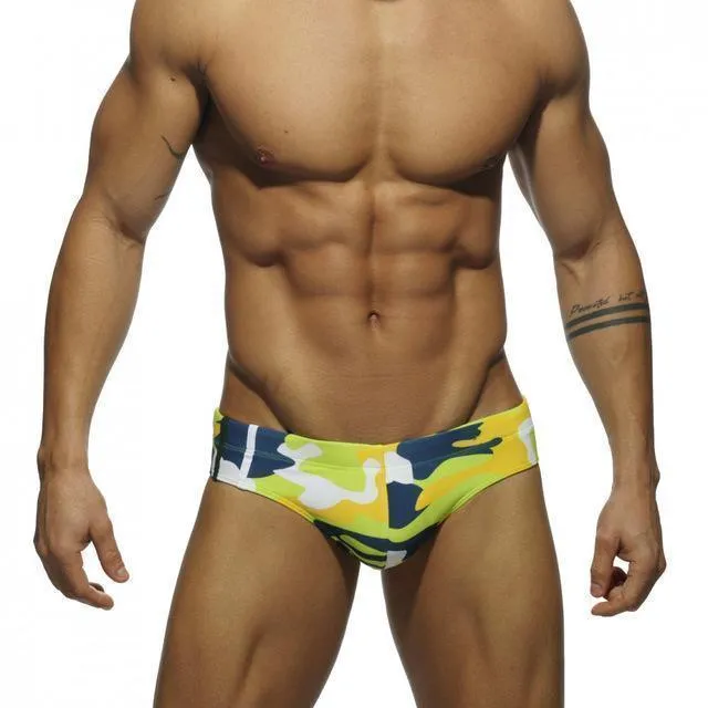 Camouflage Men Swim Briefs