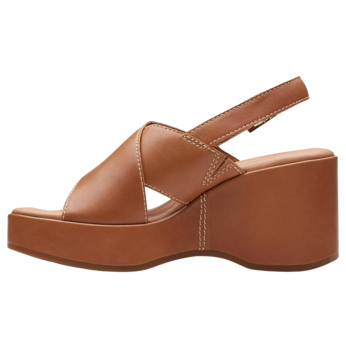 Clarks Women's Manon Wish Tan Leather