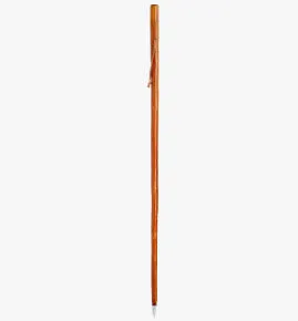 Dark Varnished Chestnut Mountain Hiking Walking Stick (110cm, 110cm or 120cm)