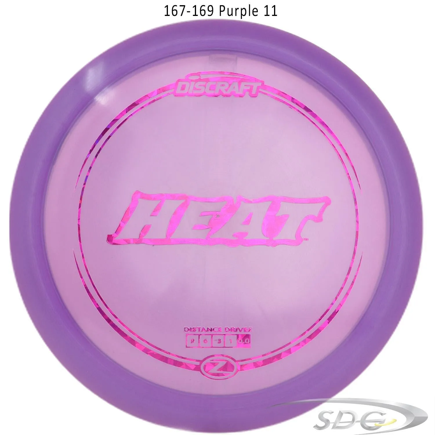 Discraft Z Line Heat Disc Golf Distance Driver