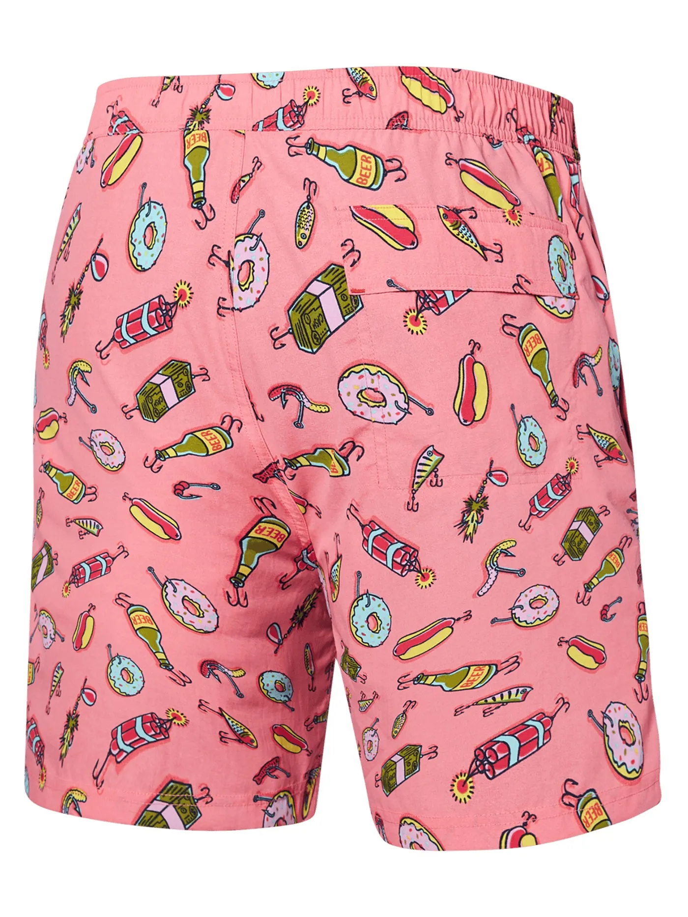 Go Coastal 2n1 Volley I’ll Try Anything Flamingo Boardshorts