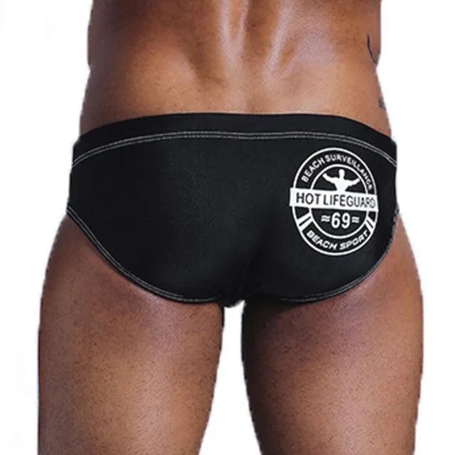 Hot Lifeguard Swim Briefs For Men