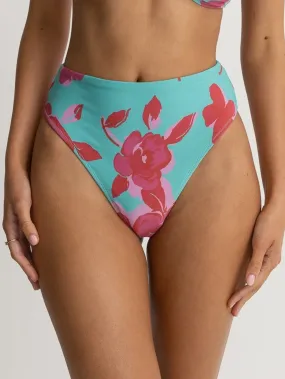 Inferna Floral Hi Waist Bikini Bottom