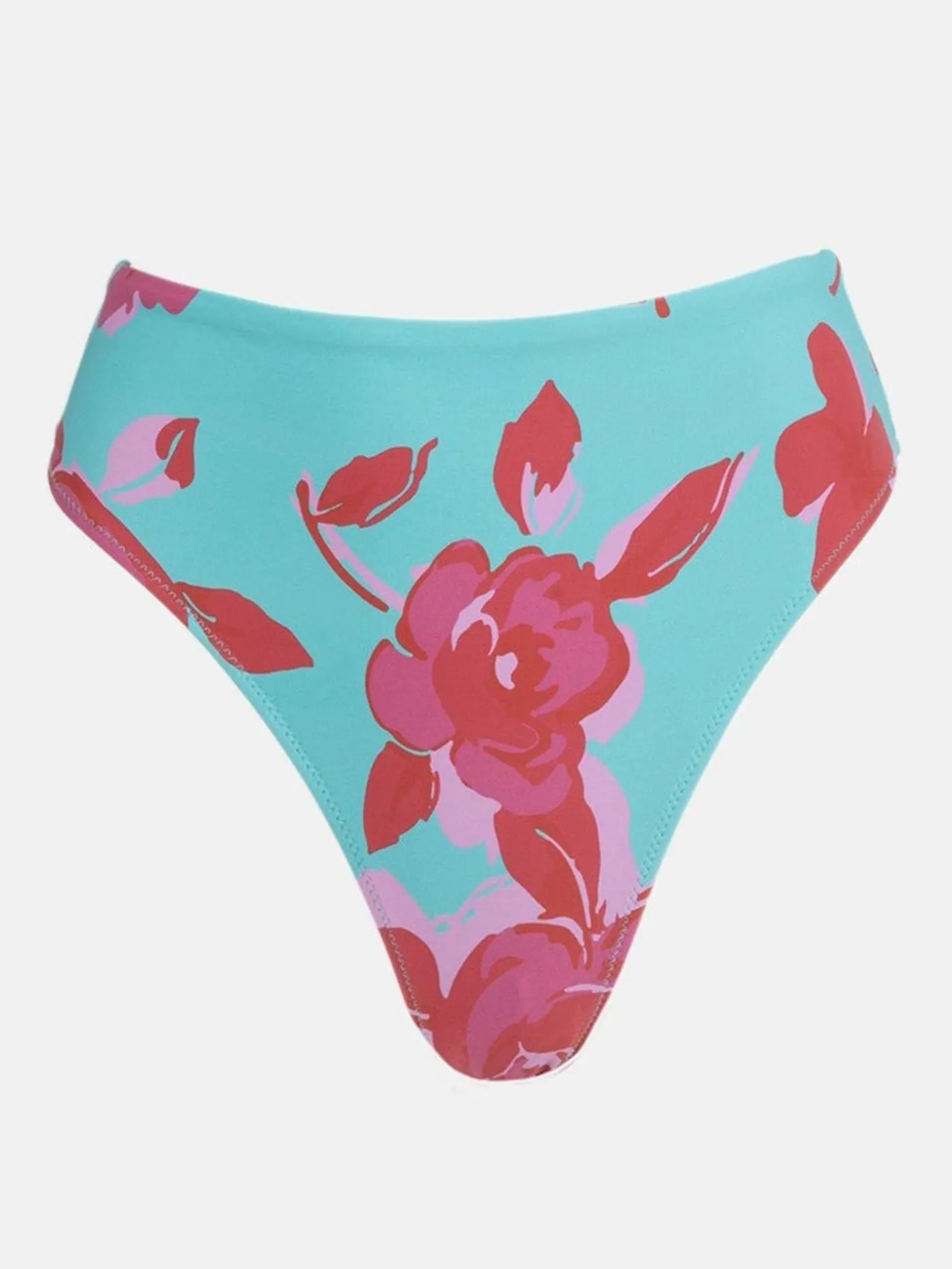 Inferna Floral Hi Waist Bikini Bottom