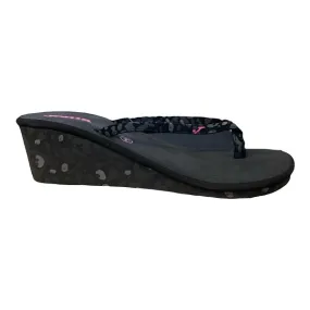 Joma women's flip-flop slipper with rise S.Paris 401 black purple