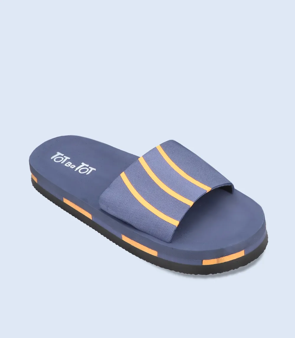 KB0166-BLUE-Boy Slipper