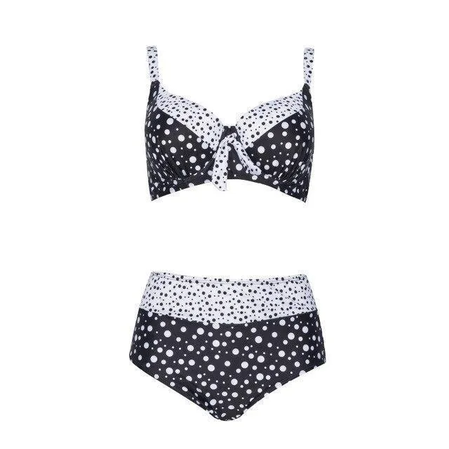 Knotted Push Up Bikini Set