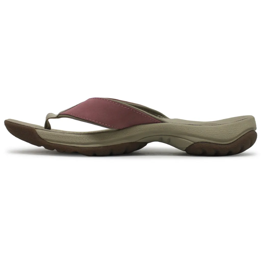 Kona Flip TG Full Grain Leather Sandals Toe Post Womens