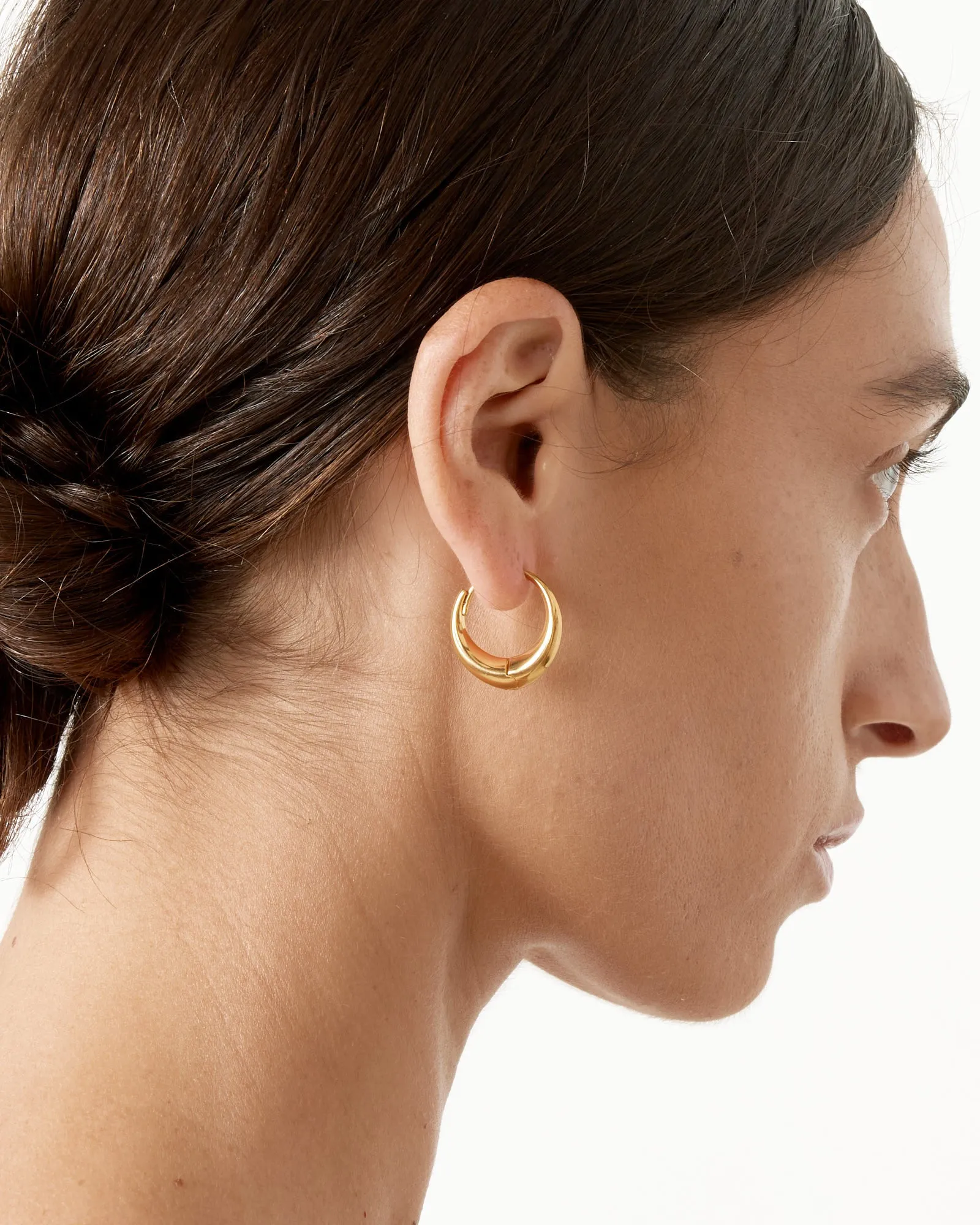 Large Sigrid Hoops in 18K Gold