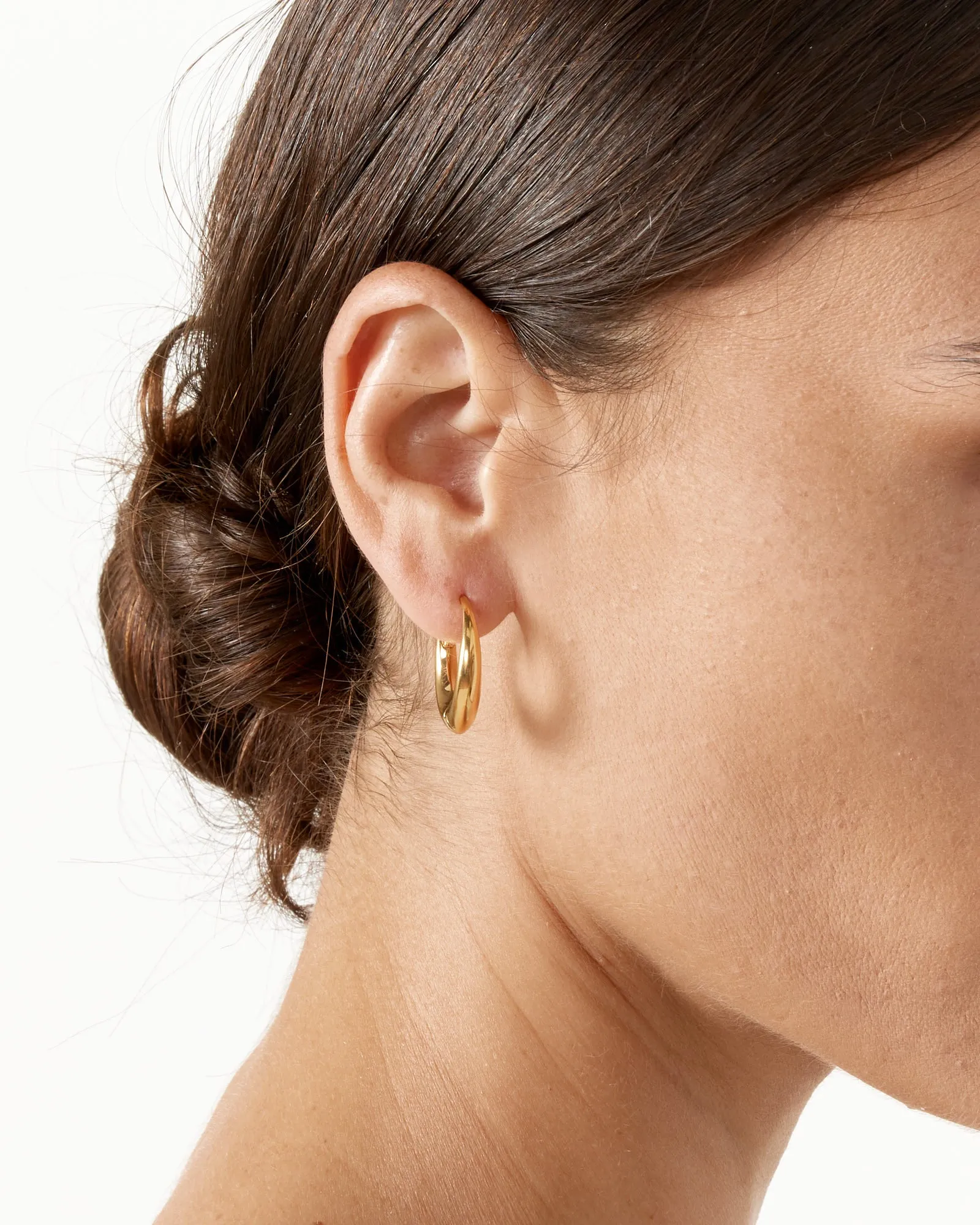 Large Sigrid Hoops in 18K Gold