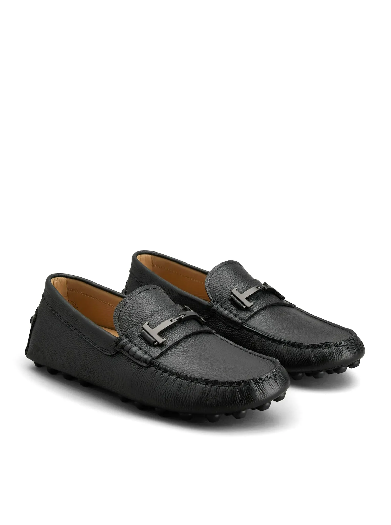 Leather loafers