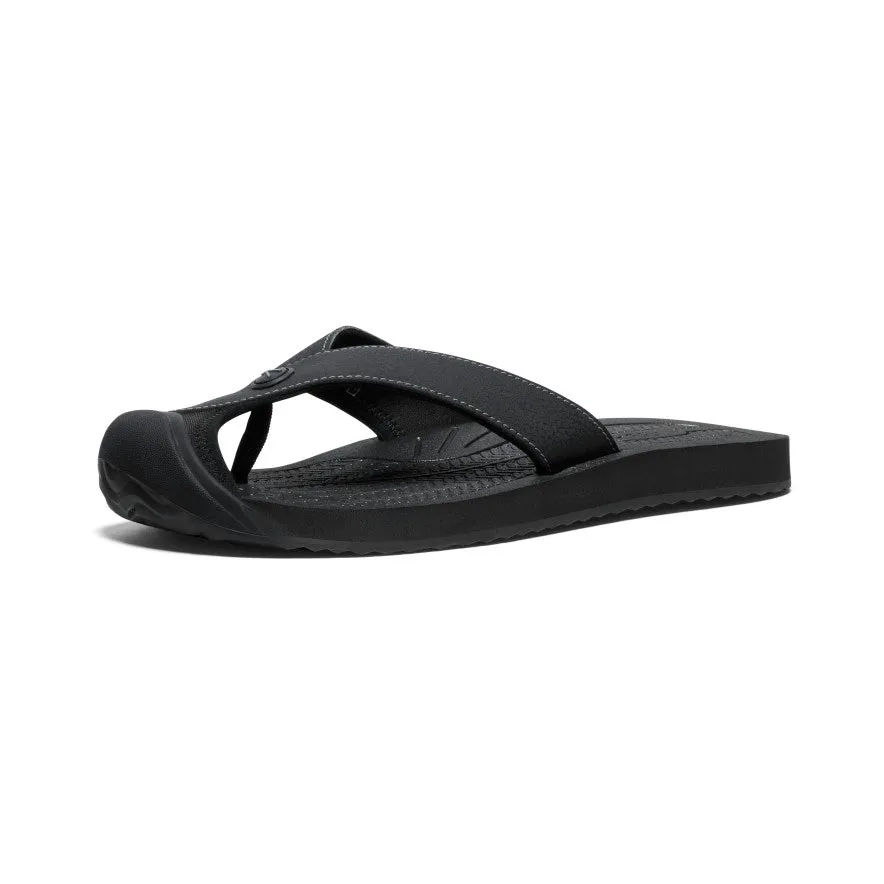 Men's Barbados Flip-Flop  |  Black/Steel Grey