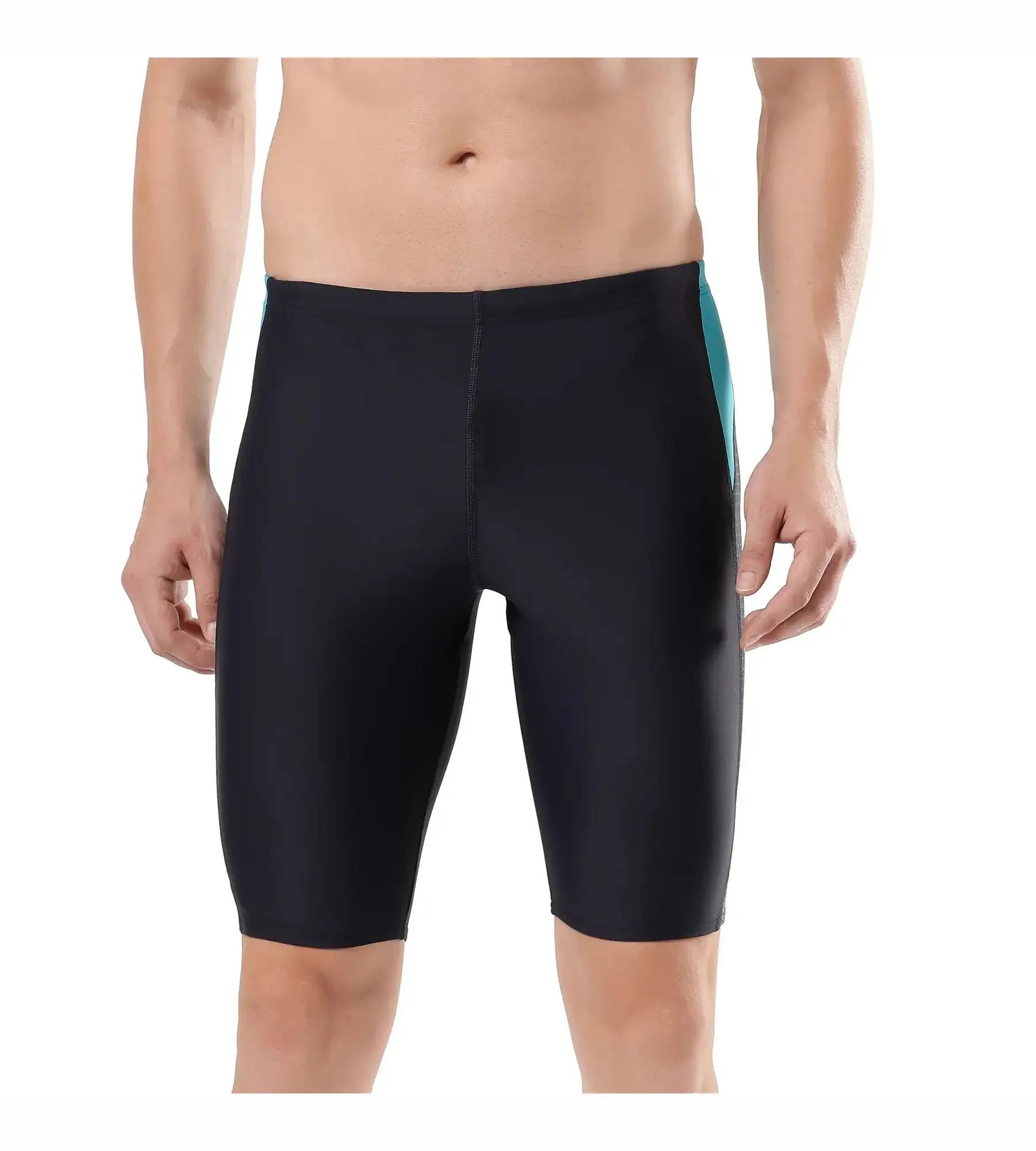 Men's Endurance Dive Jammer - True Navy & Aquarium