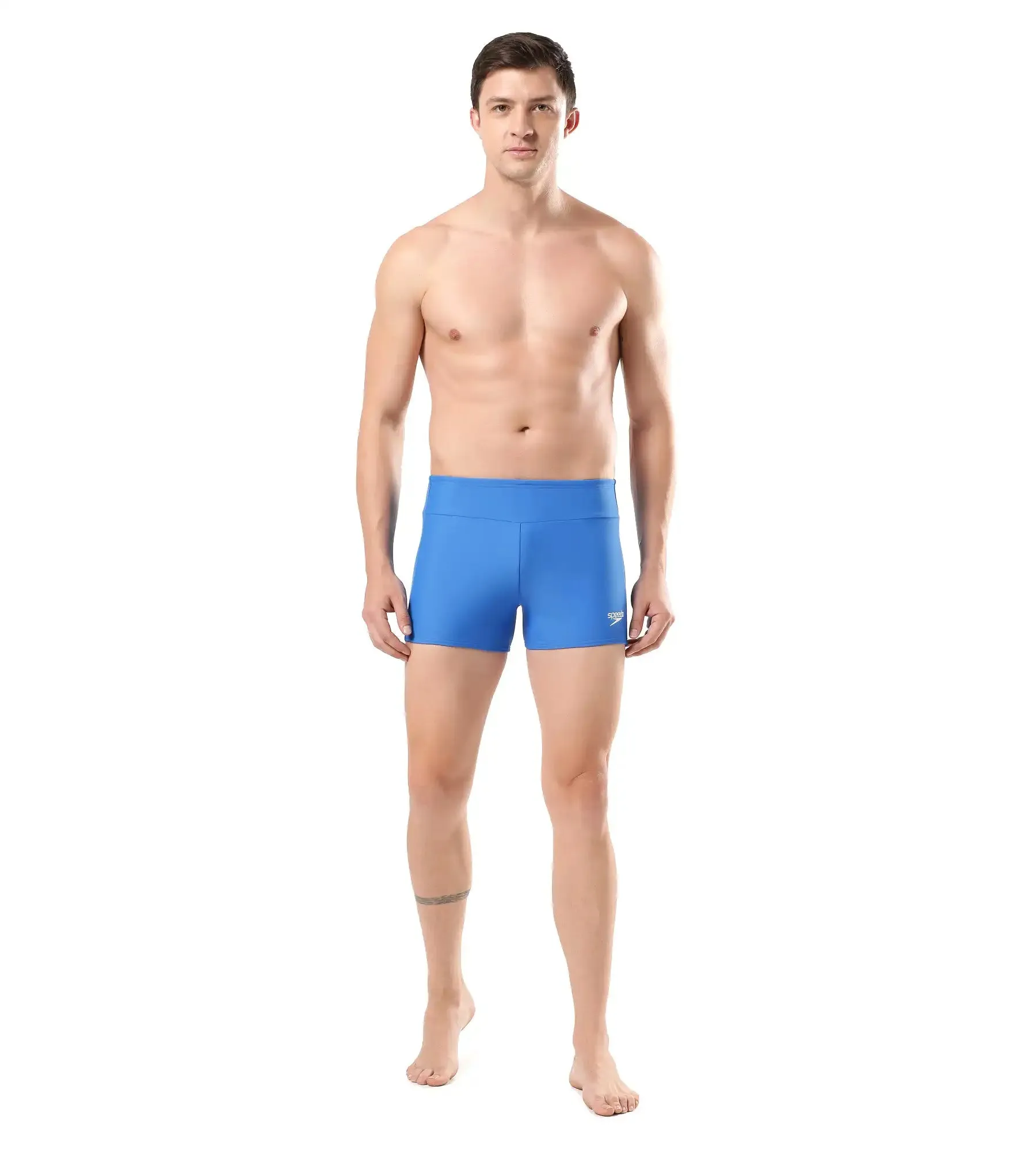 Men's Endurance Essential Houston Aquashort - Bondi Blue  &  White