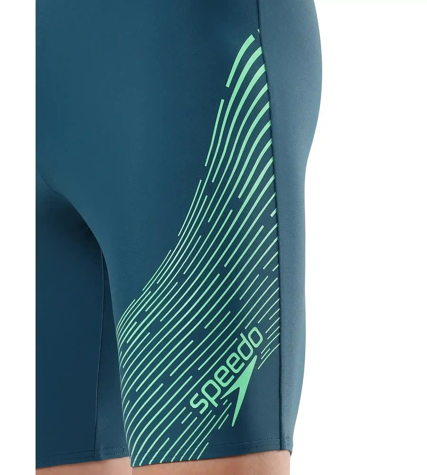 Men's Endurance Medley Logo Jammer - Darkteal & Harlequingreen