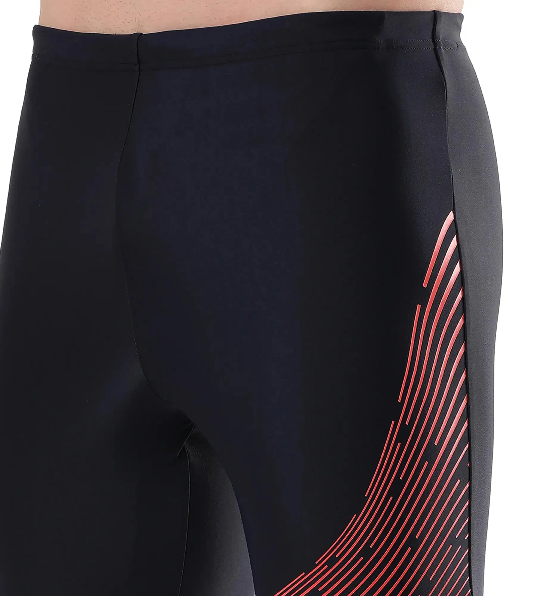 Men's Endurance Medley Logo Jammer - True Navy & Watermelon