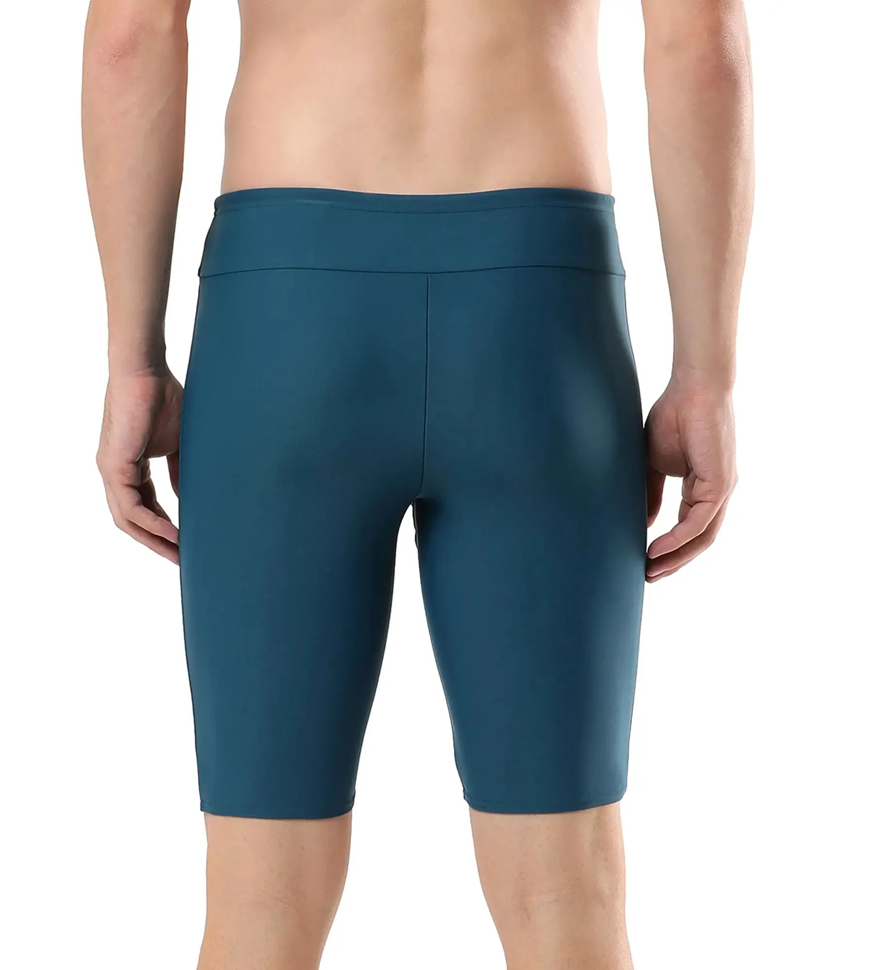 Men's Essential Houston Jammer - Darkteal & White