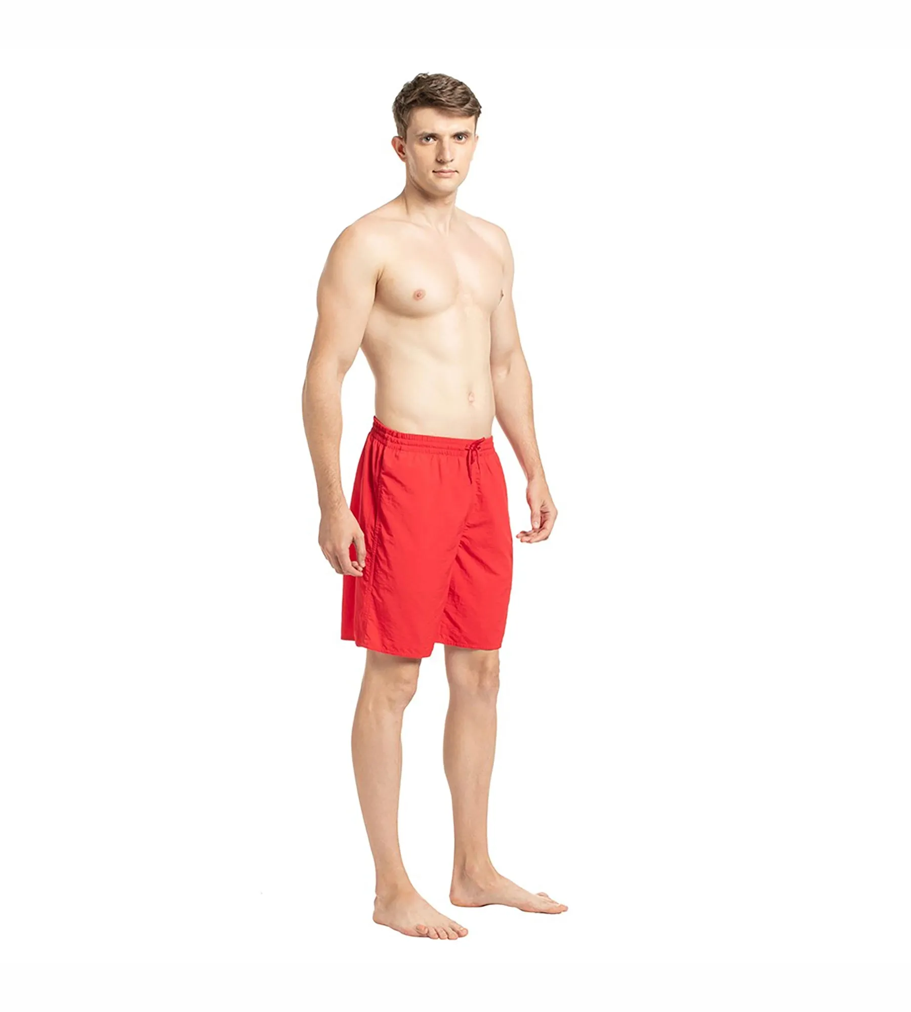 Men's Essential Watershorts - Fed Red & White