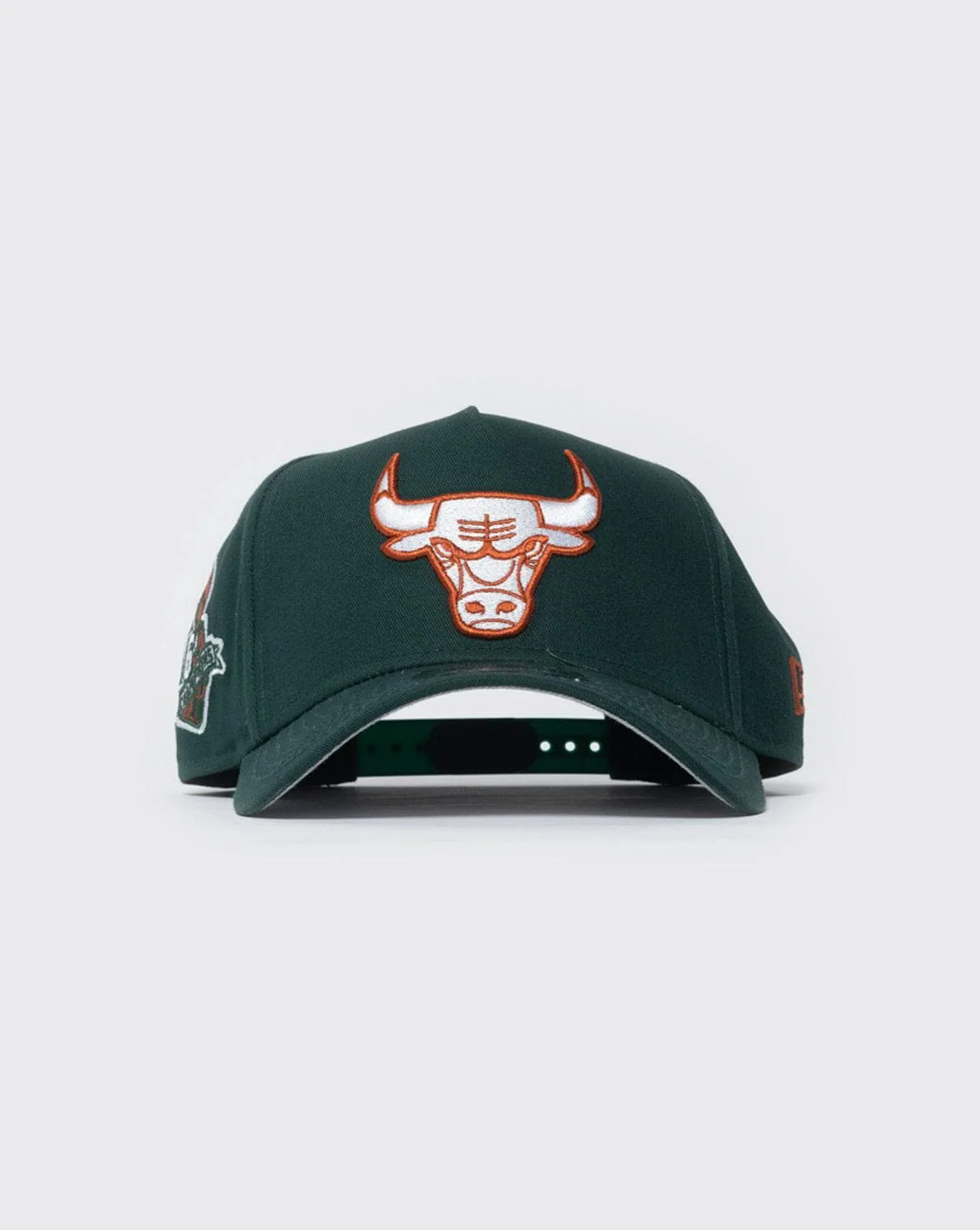 new era 940 Aframe chicago bulls copper green