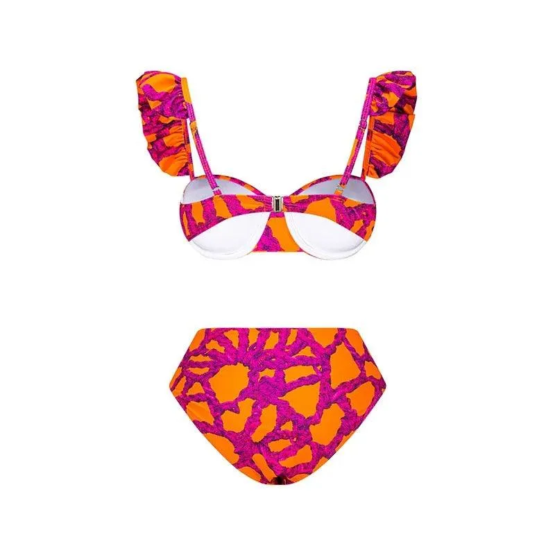 Pink Splash Summer Bikini