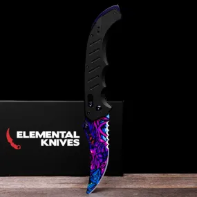 Randomized Hyper Beast Flip Knife