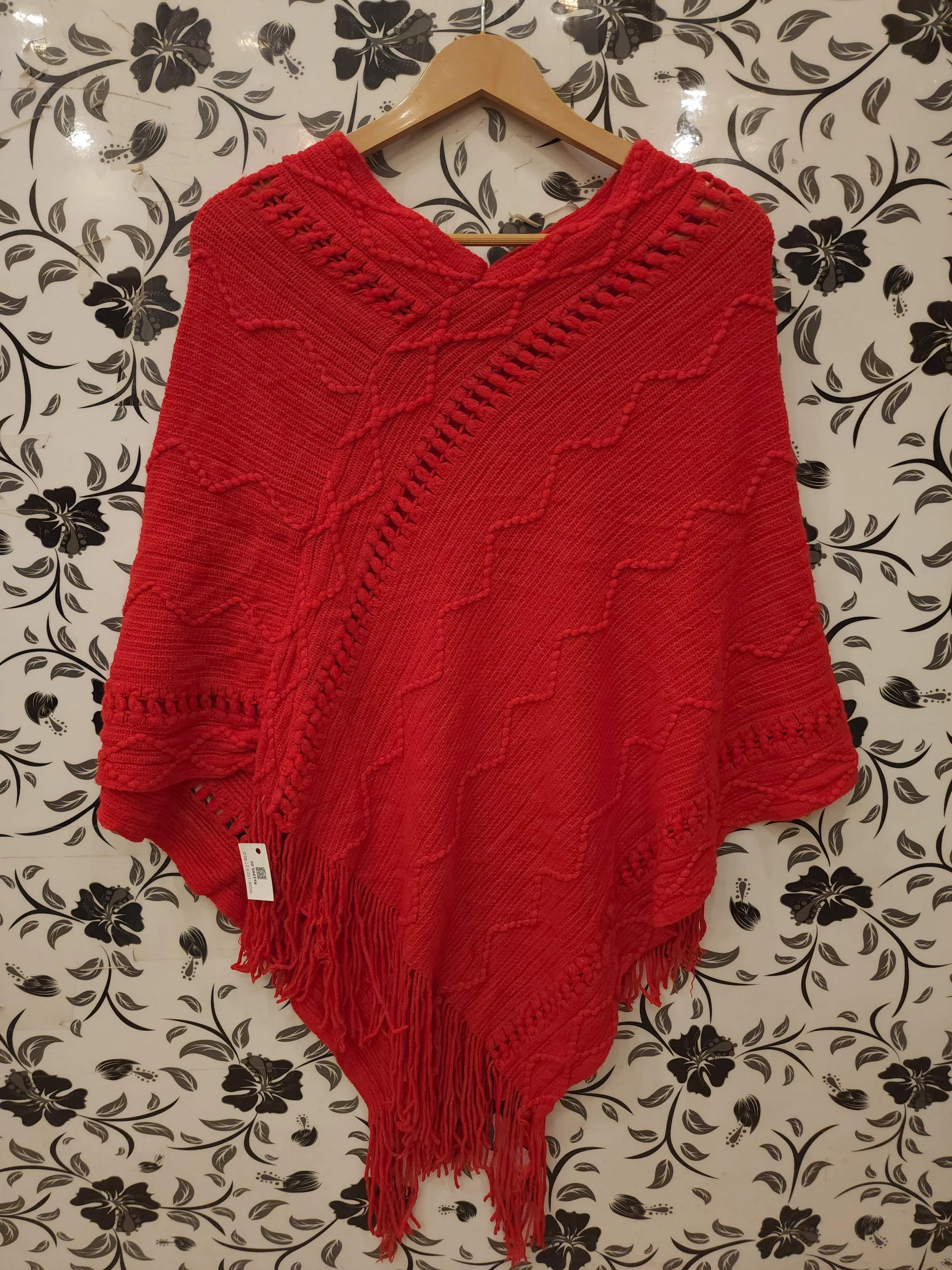 Red Cap Shawl