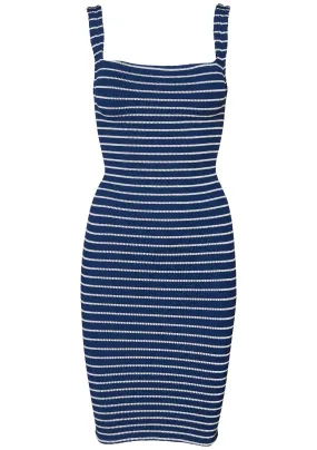 Tank Dress Navy/White