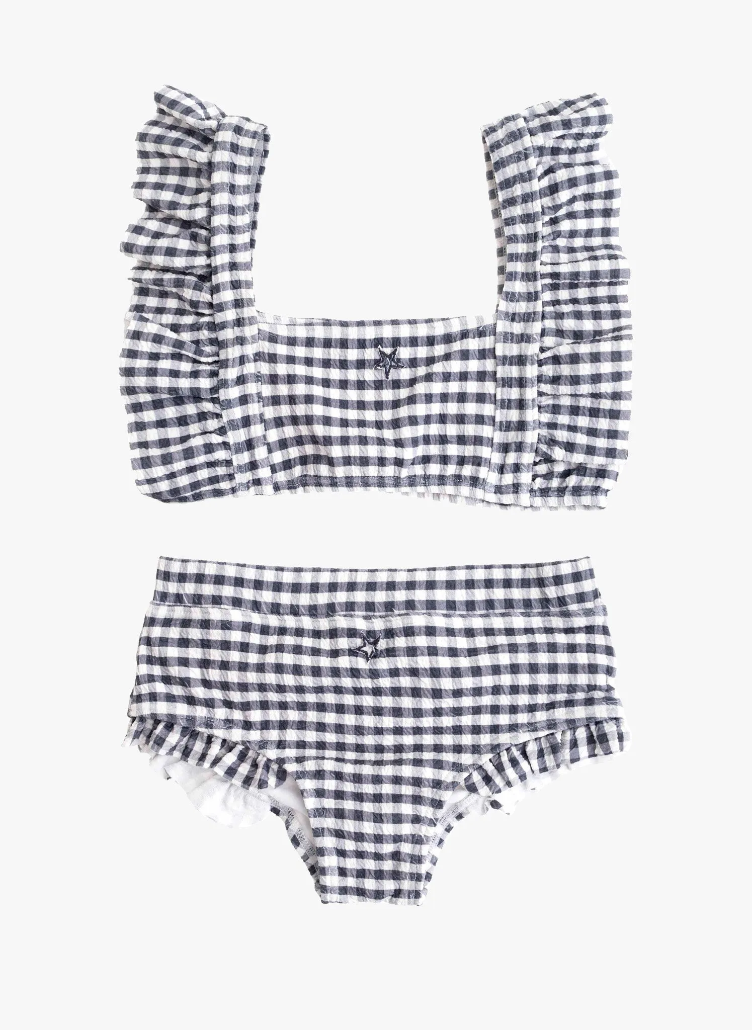 Tocoto Vintage Checked Swimwear Coulotte