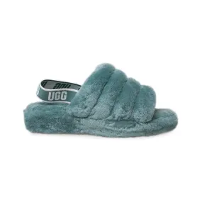 UGG Fluff Yeah Slide Atlantic Slippers - Women's