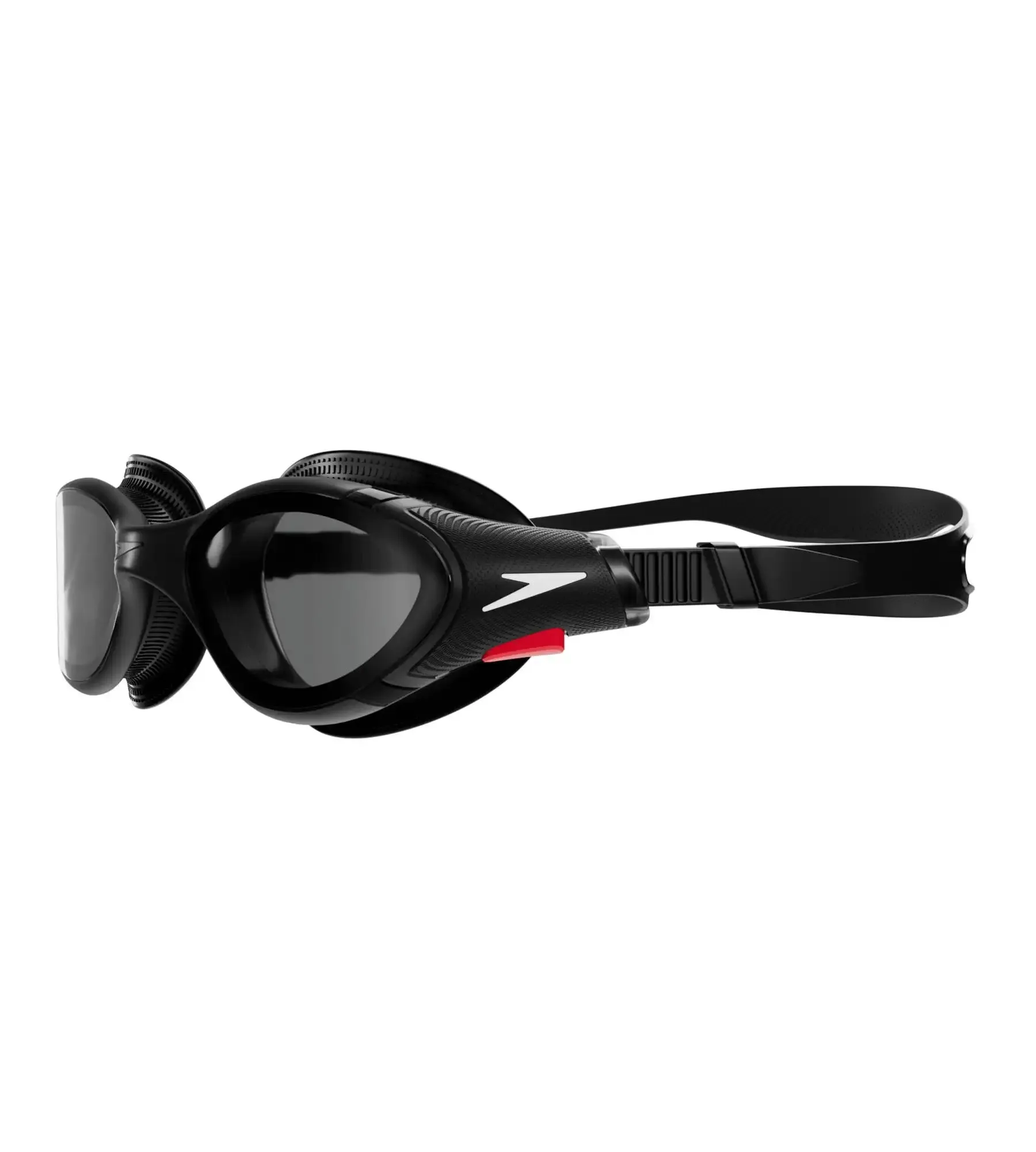 Unisex Adult Biofuse 2.0 Smoke-Lens Swim Goggles - Black & Smoke