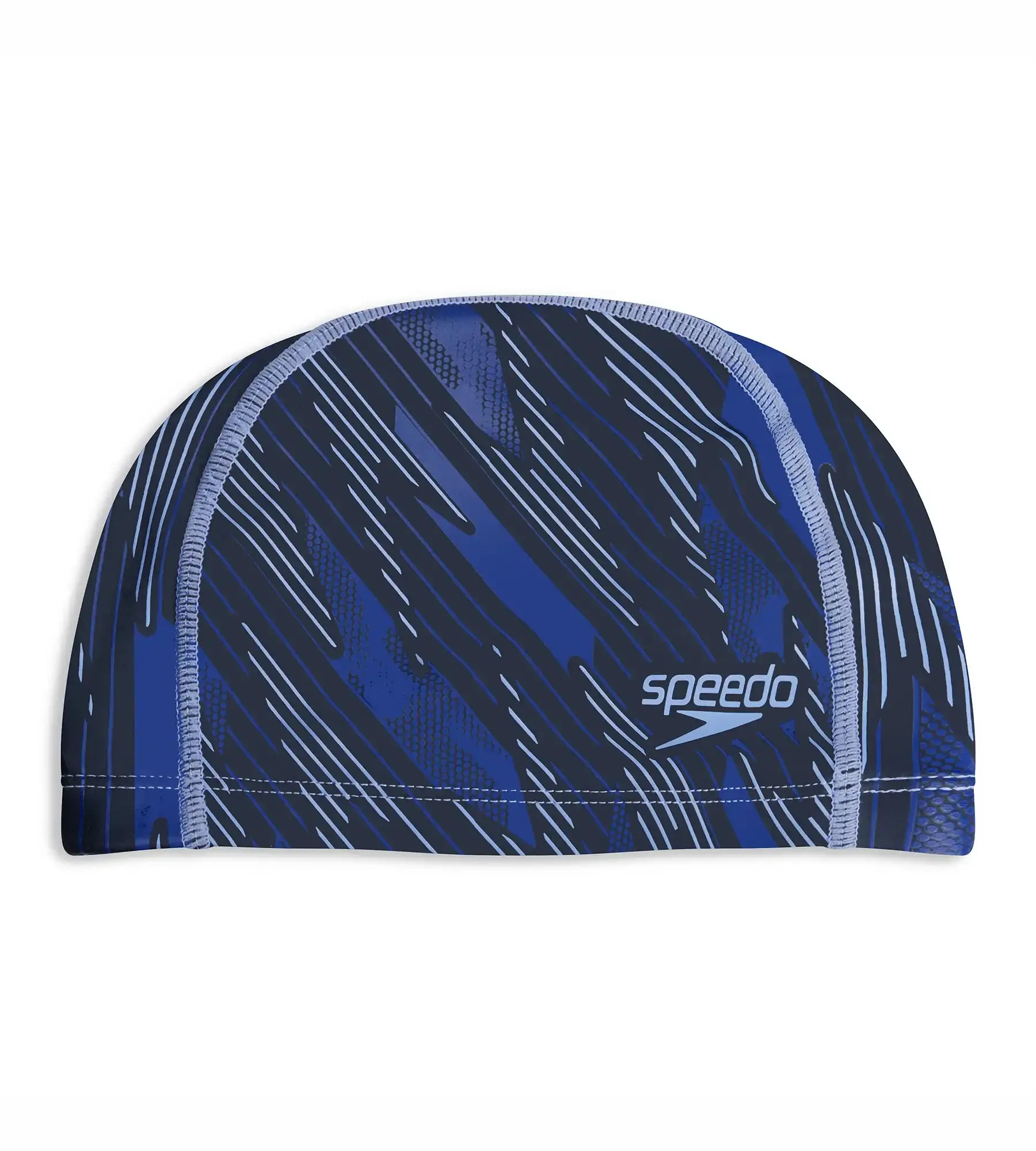 Unisex Adult Boom Ultra Pace Swim Cap - Black & Blue