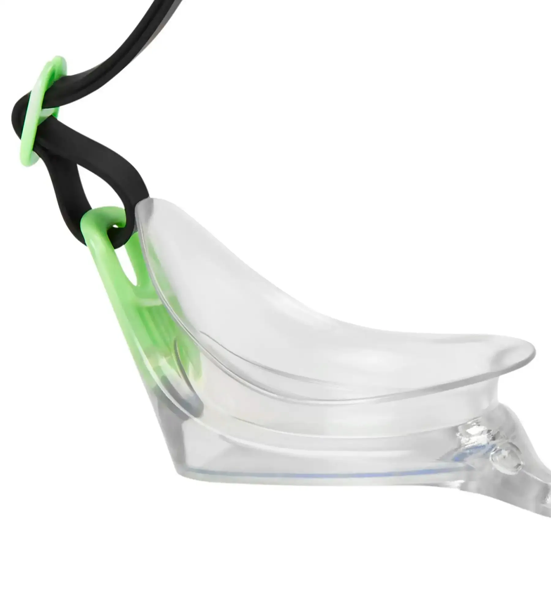 Unisex Adult Futura Classic Clear-Lens Swim Goggles - Green & Clear