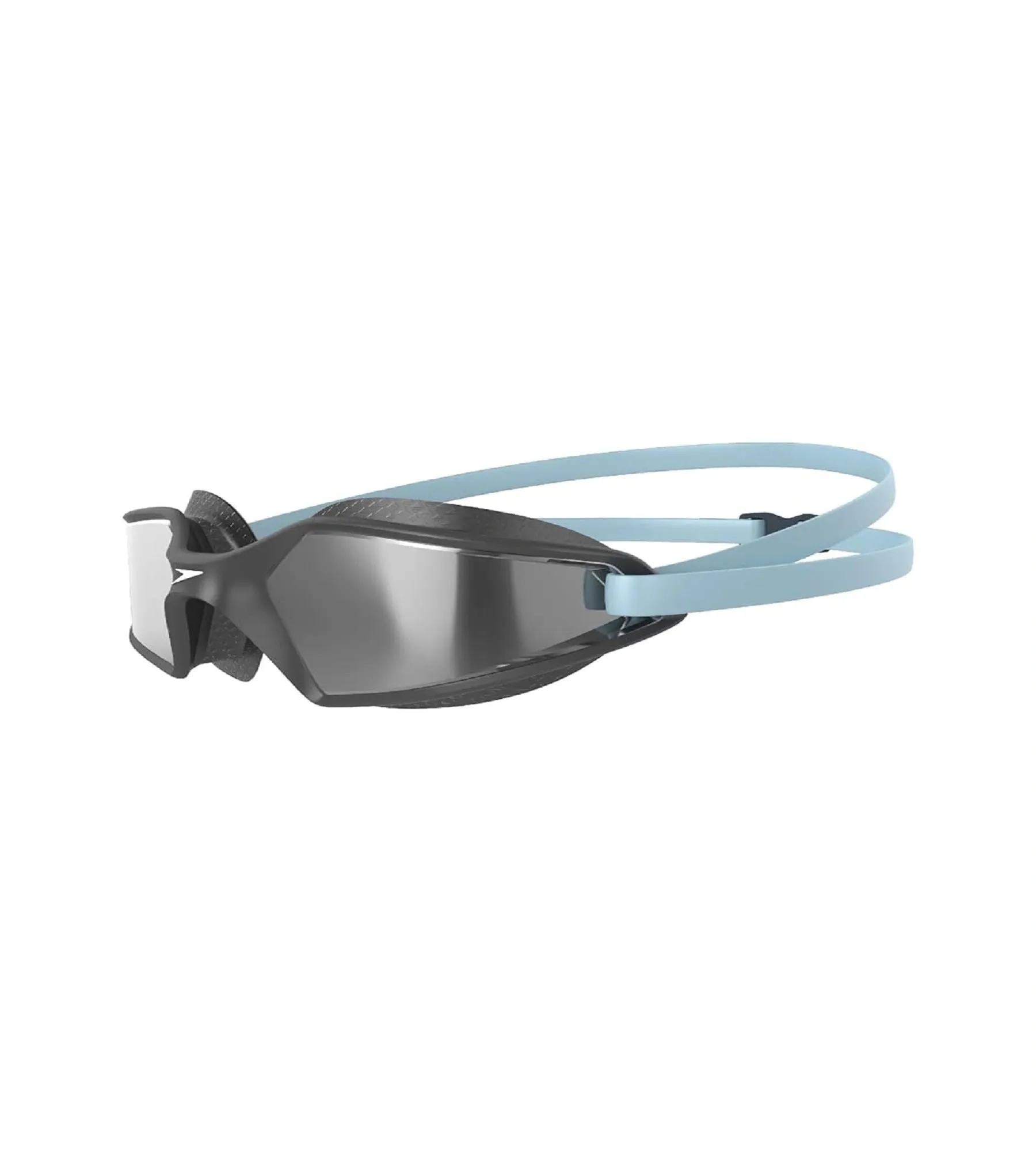 Unisex Adult Hydropulse Mirror-Lens Swim Goggles - Grey & Silver