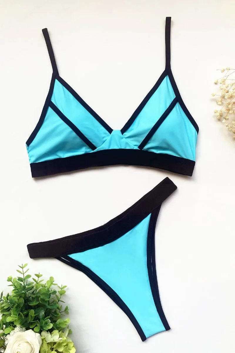 Women Two Piece Bikini Swimsuit Swimwear Swim Bathing Suit