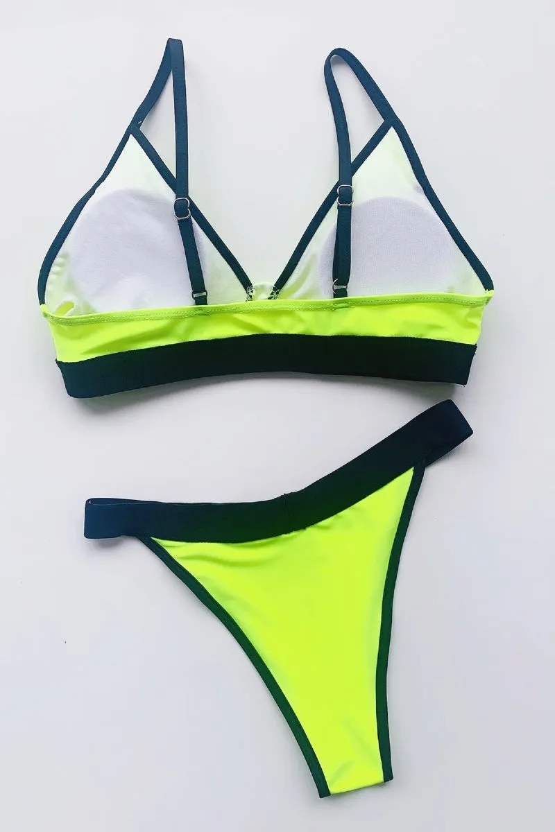 Women Two Piece Bikini Swimsuit Swimwear Swim Bathing Suit